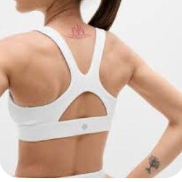 Athleta Ultimate Adjustable  Light Pink Sports Bra Small - Picture 1 of 16